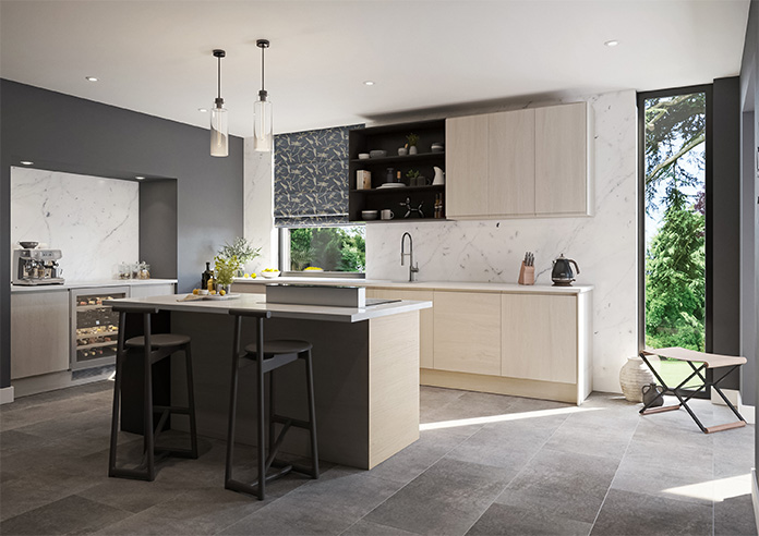 Dragonflies, Twilight - Roman Blind - Image 6